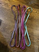 set of four slings by Wild Country, DMM & Troll