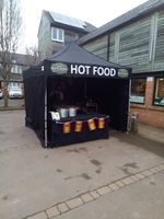 Quality easy pop up marquee, trade stand, gazebo - street food - retail  3m x 3m