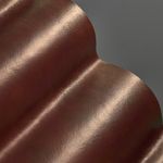 Crest Leather Legacy Brown Genuine Cowhide Upholstery Leather Large Partial Hide