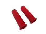 2 X WHEELBARROW HANDLE GRIPS 30MM BORE - MADE IN UK SOFT GRIP