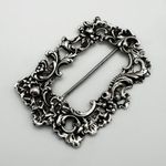 Victorian Buckle Sterling Silver Birmingham 1888