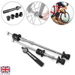 Quick Release Skewers MTB Road Bike Wheel Locking Security Anti Theft Skewer Set