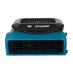 XPOWER PL-700A Versatile 3Speed Air Mover Quick Drying Low Profile CompactDesign
