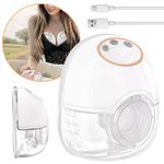 Wearable Breast Pump Portable Hands Free Electric Breast Pump 4 Modes 12 Level