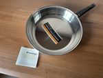 Vintage Prestige Stainless Steel Frying Pan Copper Base 1990s UNUSED 11 inch 