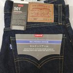 Japanese Selvedge Denim Levis 501 Straight Fit With Blue Tab Vintage 1980