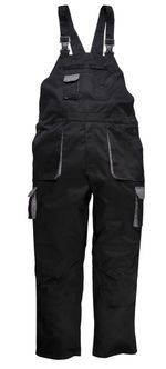 Atomic Workwear Contrast Bib & Brace with Knee Pad Pockets
