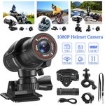 Motor Bike Camera Full HD 1080P DVR Min Motor Cycle Action Helmet Sports Cam UK