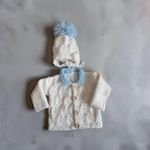 Coat & Hat Set 0-3 Months