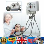 Portable Dental Turbine Unit 4 Holes Triple Way Syringe Foot Switch Air Control