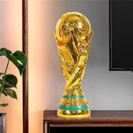 WORLD CUP 1:1 REPLICA TROPHY FULL SIZE 2022 Qatar Football Soccer NEW