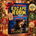 The Christmas Escape Room - Advent Calendar 2026: 24 Days of Riddles and Puzzles