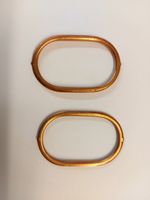 Triumph Thunderbird 1600 1700 Storm Exhaust Header Gasket Gaskets Seal Set x 2