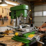 New Model Drill Press Cross Sliding Table Multifunction Clamp Fixed Integrated
