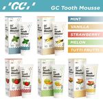 GC Tooth Mousse Melon, Mint, Strawberry, Tutti Frutti or Vanilla Enamel Care 40g