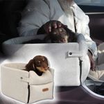 Portable Dog Car Seat Bed for Small Pets - Safe Travel Carrier Accessories
