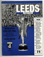 FAIRS CUP FINAL 1967 Leeds v Dynamo Zagreb - LUFC Souvenir Brochure - EXCELLENT