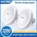 WiFi Bridge 5.8GHz Long Range CPE 3KM Wireless Bridge Gigabit Point to Point