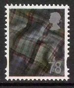 S121 78p Tartan ~ SCOTLAND Regional Unmounted Mint GB