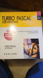 vintage borland turbo pascal for windows