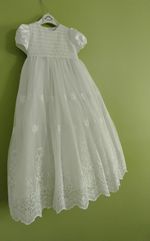 Girls White Christening Gown Age 6 Months Sarah Louise 