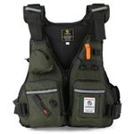 Waterproof Fishing Life Vest Men Safety Buoyancy Jacket Kayak Fly Fishing Coat