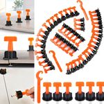 50-1000pcs Tile Leveling System Kit Reusable Tile Spacer Wall Floor Clips Tools