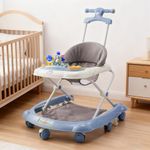 Baby Walker Bouncer First Steps Push Along Activity Music Ride On Car Melody