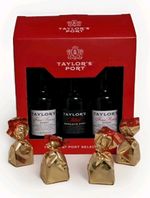 Taylor’s Port Mini Gift Set 3 x 5cl + 4 Toblerone Truffles – Christmas Gift