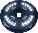 Battery Powered Parasol Light Umbrella Wireless 28 LED Clamp 3 Light Settings
