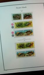 Pitcairn Islands Palo Hinge Less Stamp Scott# 389,392,396a,398a 1993-94 MNH L477