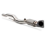 STAINLESS EXHAUST 2ND FRONT DECAT DOWNPIPE FOR VAUXHALL OPEL CORSA D VXR 11-15