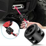 Winch Cable Stopper Rubber Line Stop Hook Saver with Allen Wrench For ATV UTV