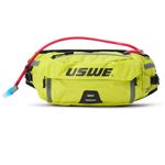 USWE Zulo 6 Waist Pack / Hip Bag with 1.5L Compact Lumbar Bladder - Crazy Yellow