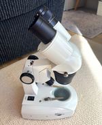 Apex Microscopes Binocular Upright Stereo Microscope for Biological Lab w/ Case