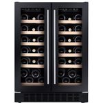 CDA CFWC624BL Free Standing Wine Cooler Fits 38 Bottles Black G
