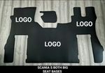 SCANIA S NEXT GEN RHD FAUX LEATHER FLOOR MAT FLAT FLOOR SWIVEL CAPTAIN SEAT