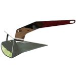 Boat Anchor, Delta-Type Anchor, Polished 316 Stainless Steel, Weighted Tip