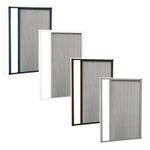 Sliding Fly Screen Window Door Retractable Insect Mesh White Black Anthracite