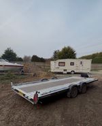 Brian James 5m x 2m A Transporter Trailer with Alloy Wheels 3000kg Load Capacity