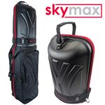 SKYMAX CUBE HARD SHELL TOP GOLF TRAVEL COVER / WHEELED PREMIUM GOLF FLIGHT BAG