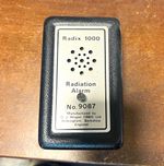 Radix 1000 Radiation Alarm Radiation Detector, Model Radix 1000, 1 Unit