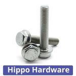 M5 M6 M8 M10 Flanged Hexagon Head Bolts Flange Hex Screws A2 Stainless Steel