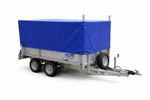 Trailer Cover For An Ifor Williams LT/LM85 Mesh Sided Trailer 257 x 160 x 90cm