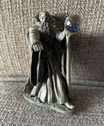 Tudor Mint Merlin Wizard Figurine Ornament with Staff & Crystal Ball
