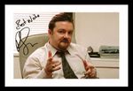 Ricky Gervais - The Office Autograph Signed & Framed Photo