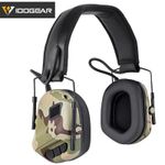 IDOGEAR Tactical Headset Head Wearing Shooting IPSC Noise Reduction NO Pickup