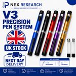 V3 Peptide Beauty Pen + 2 x Cartridges | Reusable Pen | UK Stock
