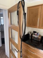 Lavello Black Leather Martingale - Full