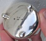 Russian & Polish Hallmarked Solid Silver Salt Pot Continental Silver 59g